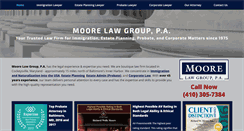 Desktop Screenshot of moorelawgroup.net